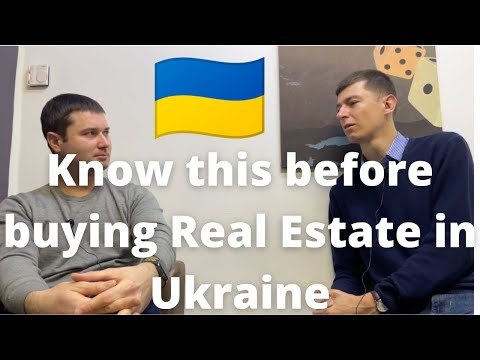 Real Estate transactions in Ukraine - Legal aspects and what to watch out for - with lawyer Leonid