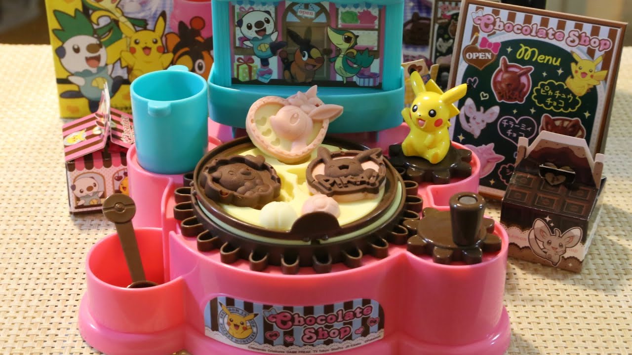 ⁣Pokemon Chocolate Shop ～ポケモン チョコレートショップ