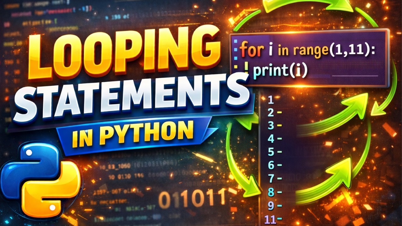 Python For Loop & range() (Most Beginners Get This Wrong!) - YouTube