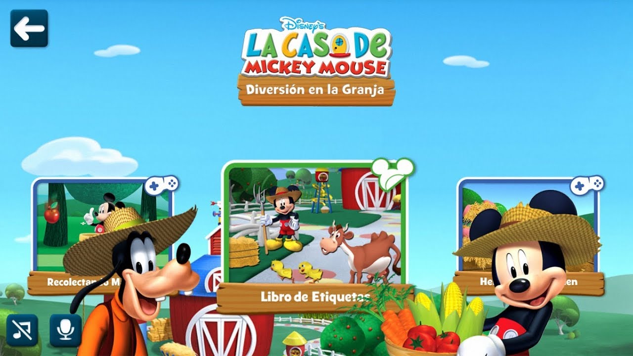  Disney Juego de casa de Mickey Mouse : Juguetes y Juegos