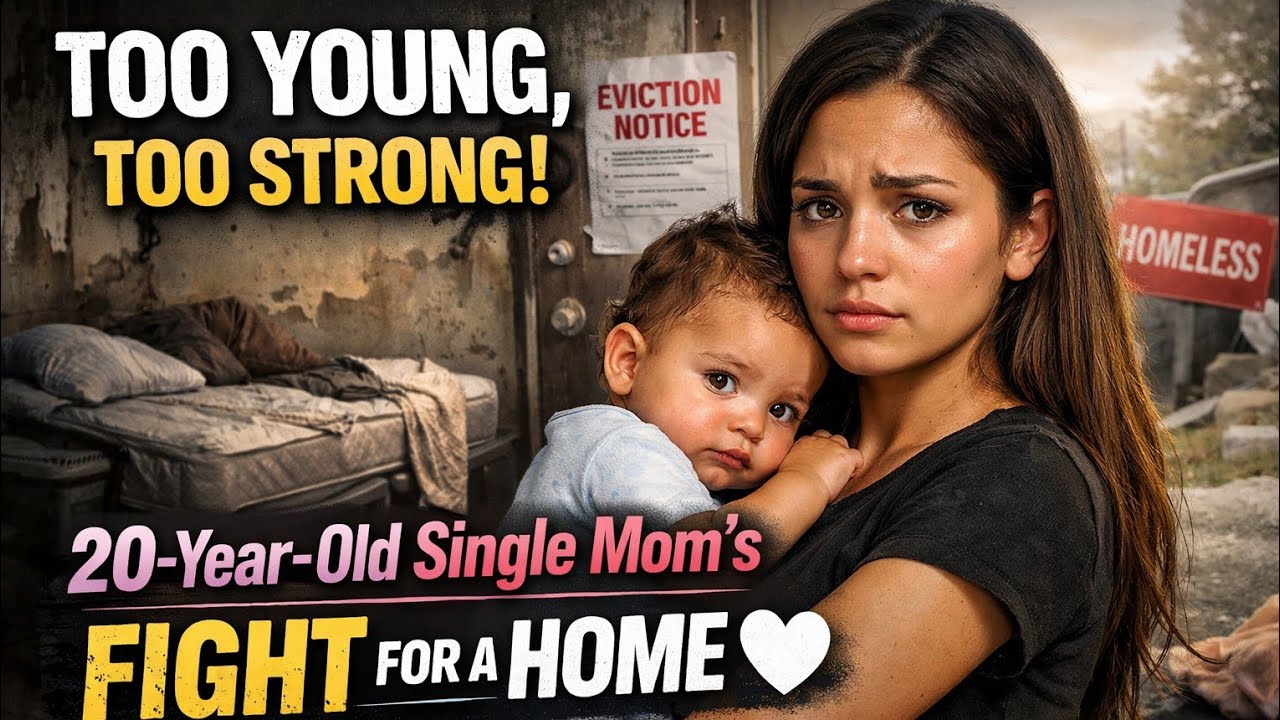 Too Young, Too Strong | A 20-Year-Old Single Mother’s Fight for a Home 🤍