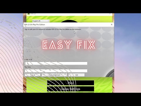 How To Fix FIFA Game Offline Play | Sign in Issues