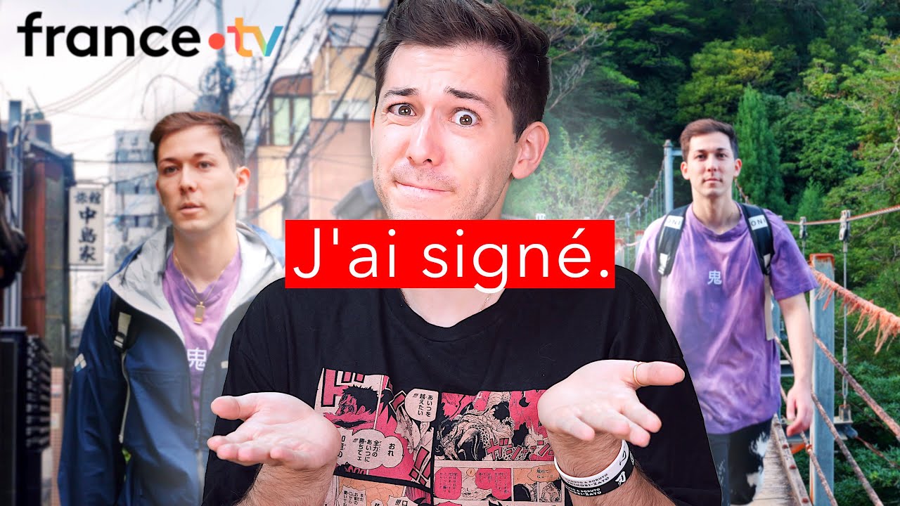 J’ai signé un contrat avec la télé française.