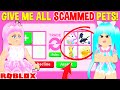 I Confronted THE BIGGEST SCAMMER In Adopt Me History... Roblox Adopt Me Scammers