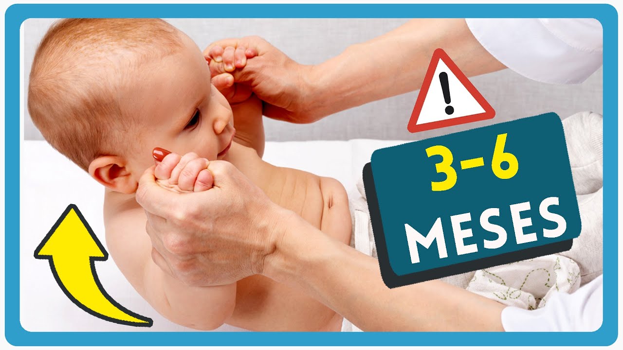 DESARROLLO del bebé de 3 a 6 MESES: Qué es normal a los 3, 4, 5 y