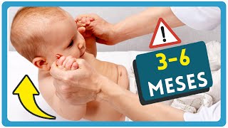 DESARROLLO del bebé de 3 a 6 MESES: Qué es normal a los 3, 4, 5 y 6 meses? Tu bebé mes a mes