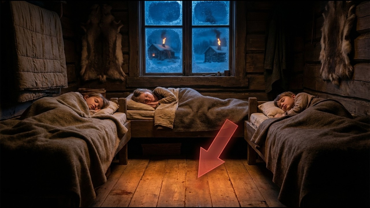Her Cabin Had No Hearth — Until the Coldest Night on Record Left Her Children Untroubled