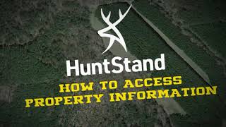 How To Access Property Information In HuntStand [Tutorial Video #6] screenshot 4