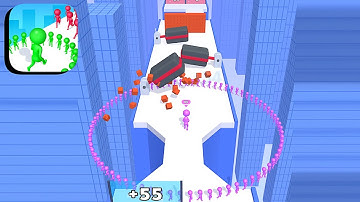 Circles Run 3D ​- All Levels Gameplay Android,ios (Levels 26-27)