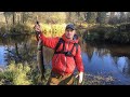 ЩУКА на спиннинг осенью | Рыбалка на малой реке