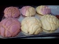 Conchas esponjosas 
 Conchitas mexicanas panadería paso a paso