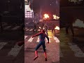 Spider man Remastered fight🕷️🕸️#gaming #spiderman #shorts