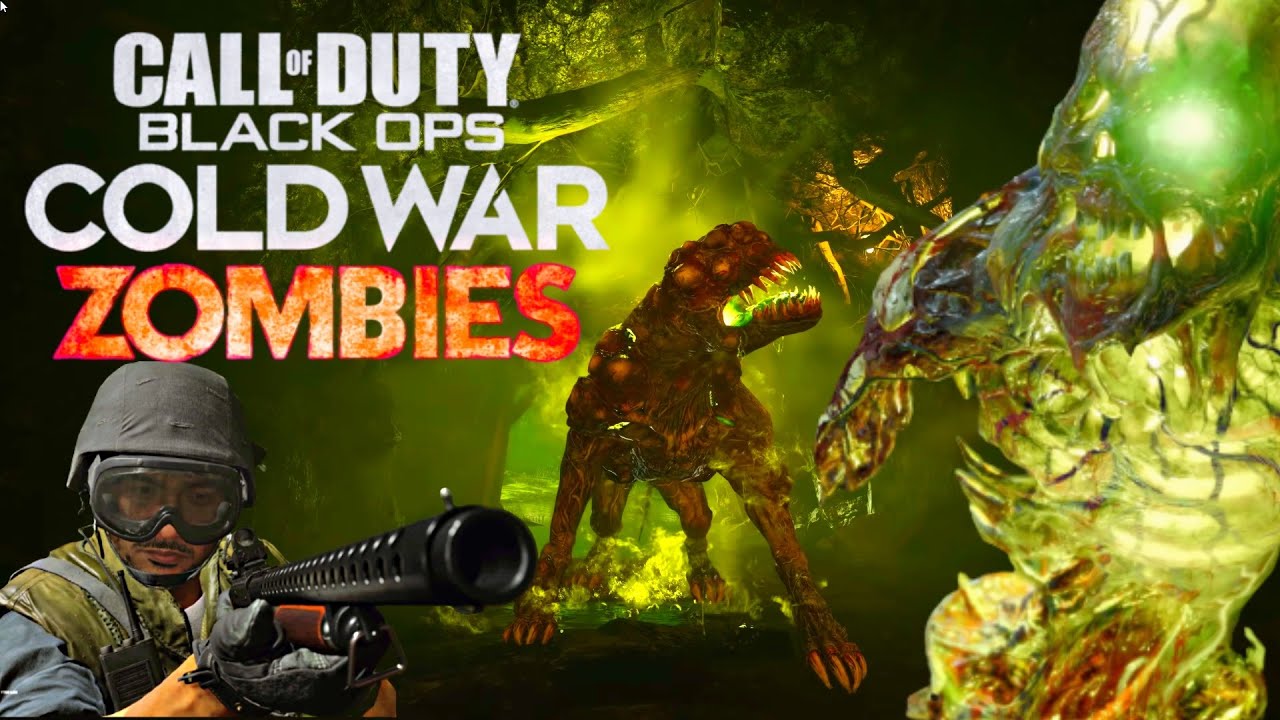CoD BO Cold War обзор на зомби режим - YouTube