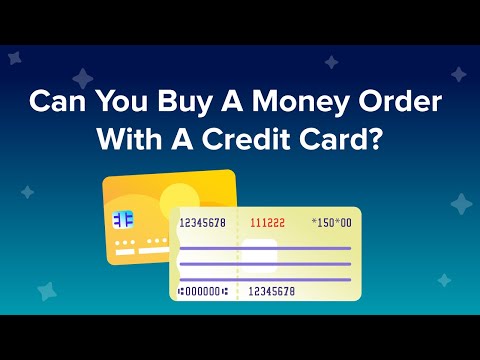 Can You Buy A Money Order With A Credit Card?