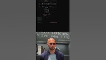 ANDREW TATE ASCII #pythonprogramming #asciiart