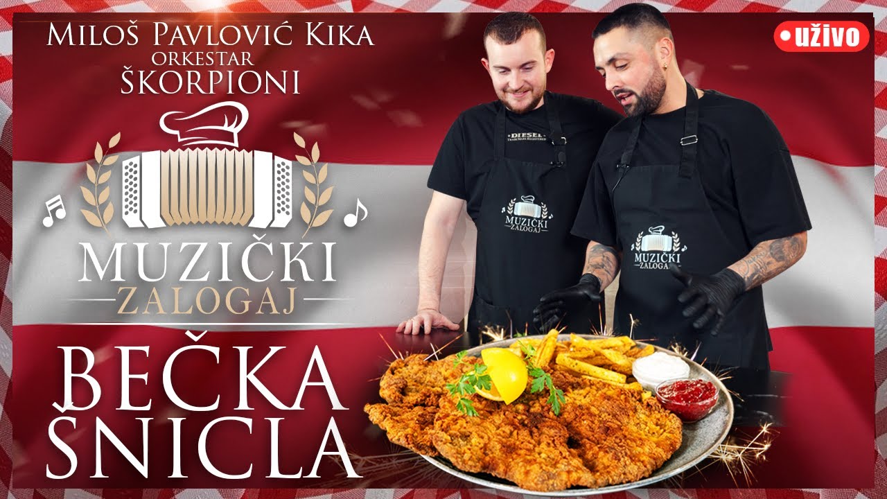 MILOŠ PAVLOVIĆ KIKA I ŠKORPIONI - BEČKA ŠNICLA - CELA EMISIJA (MUZIČKI ZALOGAJ) 2026.