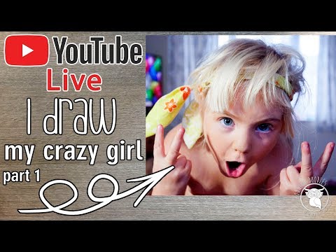 faber castell consultancy Drawing blonde hair, coloured pencils live