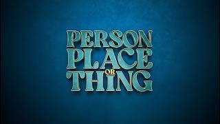 Person Place Or Thing  Jordannederika