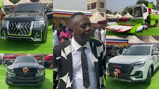 Watch How Apostle Kwajo Sarfo Displayed his 2024 handmade Brand New Cars Cost $million dollars 🙄🙄