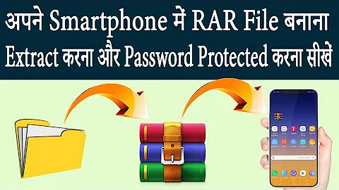 How to extract rar files on android | How to extract zip files on android | Sharma ji Support