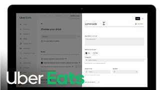 How to Create Modifier Groups | Uber Eats
