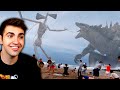 Godzilla vs. Siren Head en LA VIDA REAL !! - VIDEO REACCIÓN (PELÍCULA)