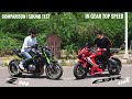 Honda CBR 650R VS Kawasaki Z900 | Comparison | In Gear Top Speed!!