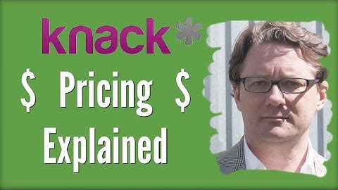 Knack Database Pricing Explained