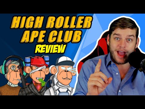 High Roller Ape Club | A digital collectible NFT on the Ethereum Blockchain that will soon be a game