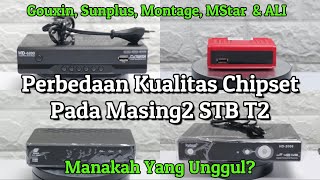 Komparasi Kualitas Chipset STB T2 TV Digital Yang Beredar, Manakah Kualitas Gambarnya Yang Terbaik?