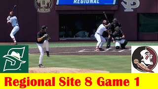 Stetson vs #8 Florida State Baseball Highlights, 2024 NCAA Regional Site 8 Game 1