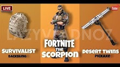 fortnite battle royale new skin scorpion armadillo live let s talk about upcoming games duration 1 17 41 - photo skin scorpion fortnite