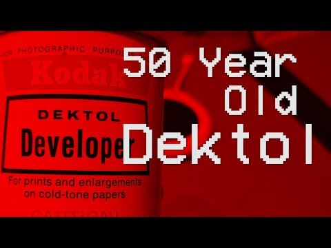 Expired Dektol | The Darkroom Knight
