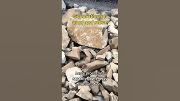 The mud and stone separator can separate mud and stone. It is easy to use and trouble-free,