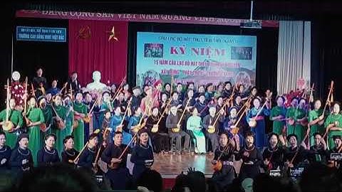 Câu then hội xuân (hơn 100 nghệ nhân biểu diễn)