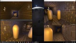 Procedural Dungeon Toolkit - 4 Player Lobby & Game Test