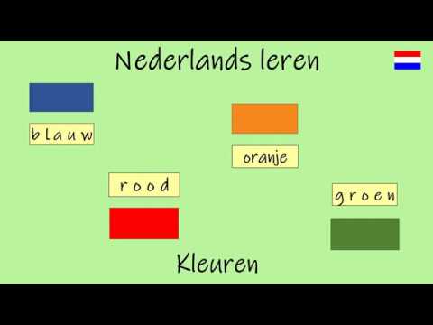 Nederlands leren; Kleuren (Les 7)