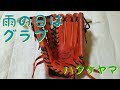 【雨のため】引き続きハタケヤマ外野グラブについて
