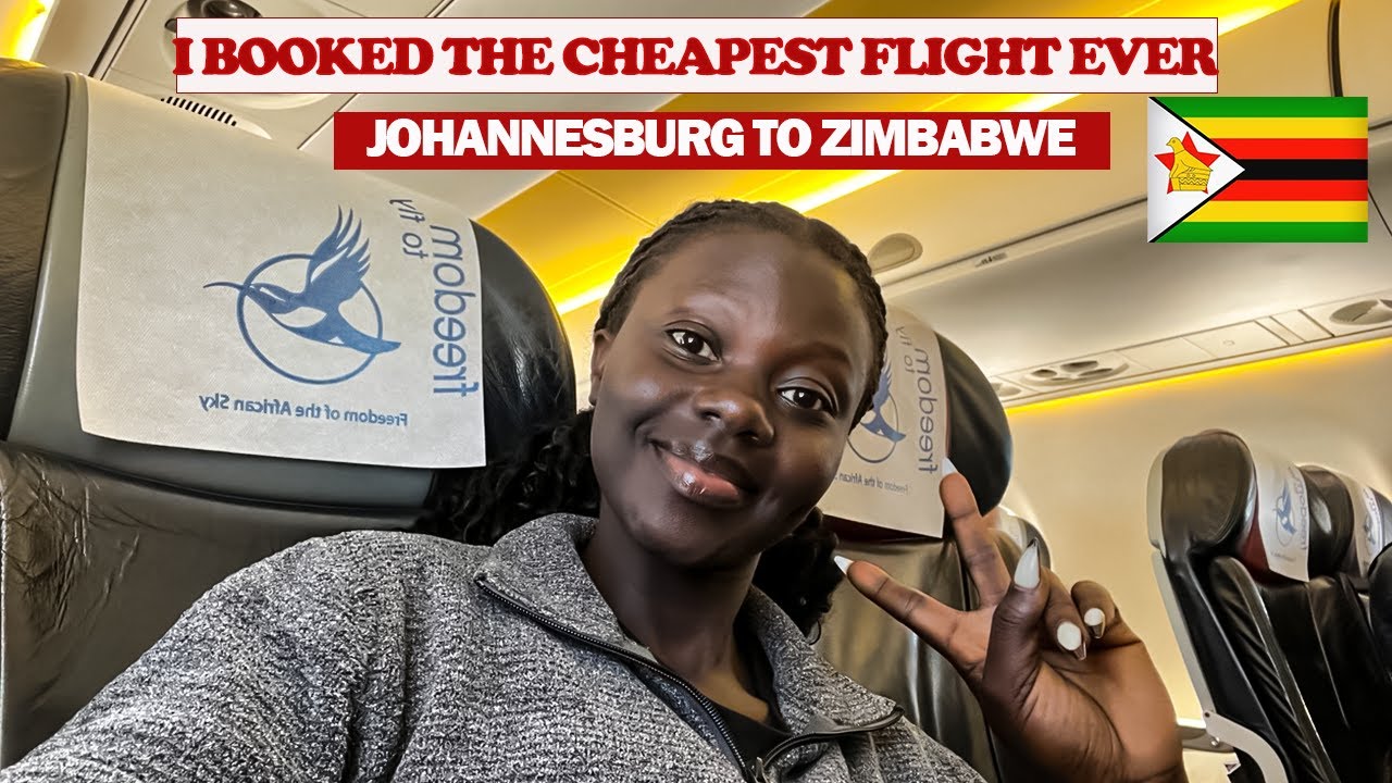 I Booked The Cheapest Flight Ever From Johannesburg To Zimbabwe As A Ghanaian EP. 2