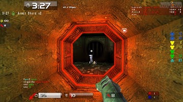 Quake Live: at it again, infinity flagrun