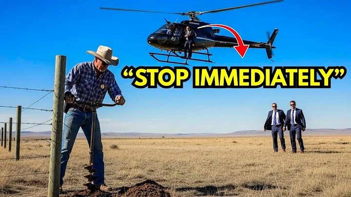 He Tried to Fence His Property in Wyoming — A Helicopter Landed and Told Him to "STOP IMMEDIATELY”