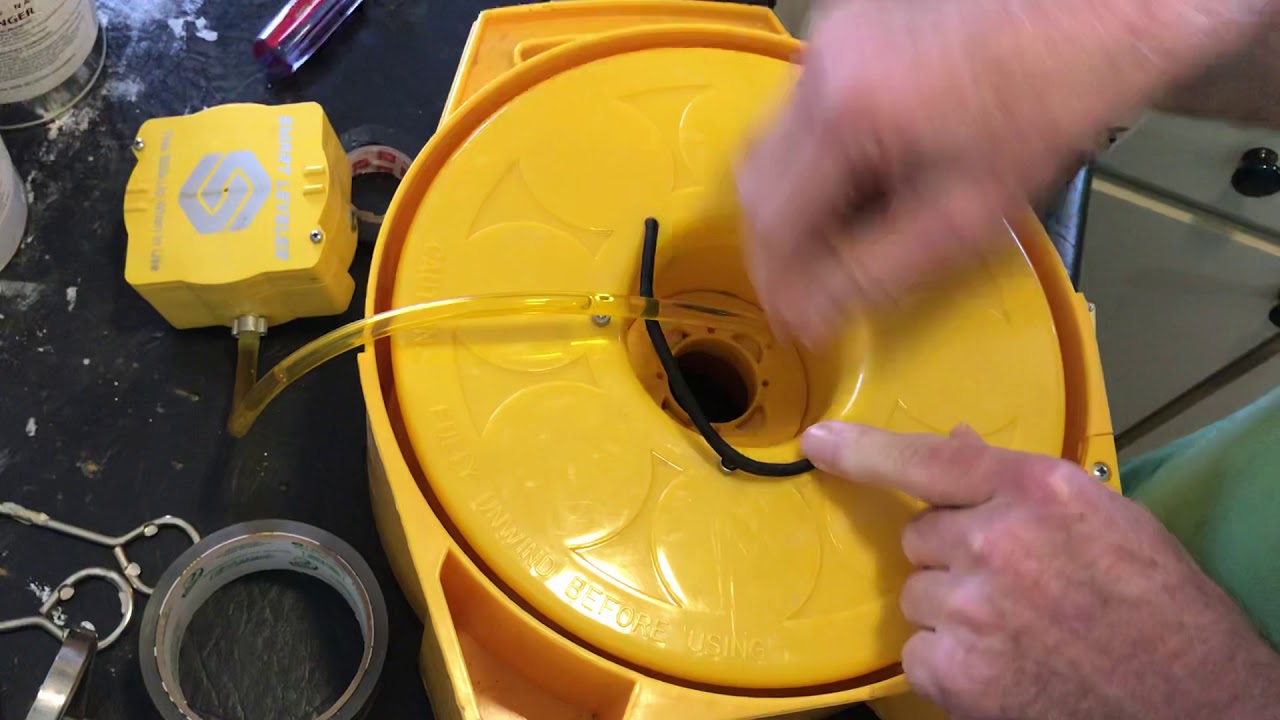 SMART LEVEL Removing Spool to Untangle Tubing YouTube