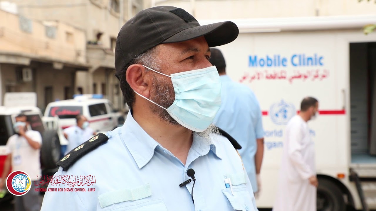 جهاز الحرس البلدي ابوسليم يساهم في عمليات الترصد النشط داخل المحال التجارية بالبلدية.