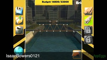 Bridge Constructor  Eastern Mainland Bridge 6 walkthrough