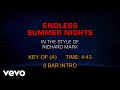 Richard Marx - Endless Summer Nights (Karaoke)
