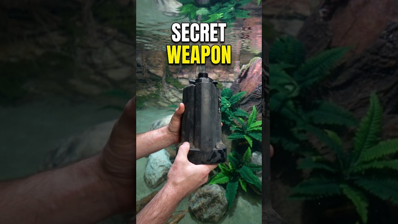 Drain massive fish tanks fast with this pump