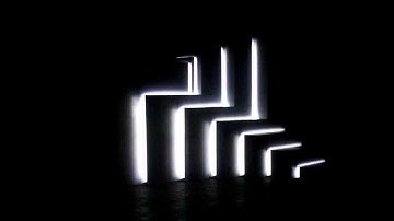 Evolution of Electrified Light (3D projection mapping installation)