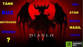 Diablo 4 - TEK ATAN ve TANK Buz Büyücüsü Build - REHBER -TÜRKÇE
