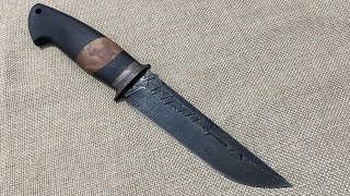 Making hunting knives from 52100 steel