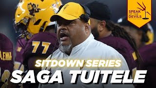 ASU OL coach Saga Tuitele on trench growth, 2025 OL, team culture, and more | Speak of the Devils